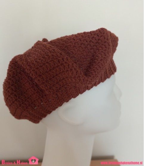 Dames Baret - Herfstbruin (51/52cm)