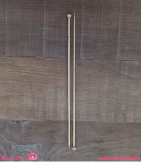 Houten Breinaalden - 4.5mm (36cm met knop)