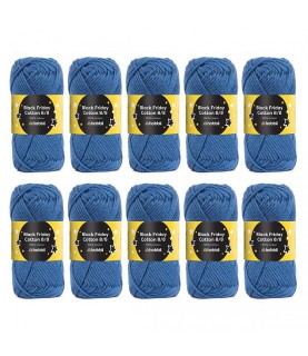 Black Friday Cotton 8/8 - 10 - Blauw