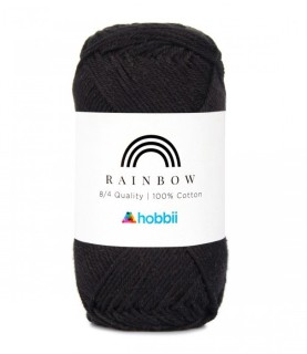 Rainbow Cotton 8/4 - 009 - Black