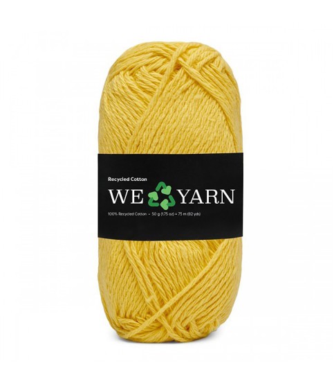 100% Recycled Cotton - 05 - Yellow
