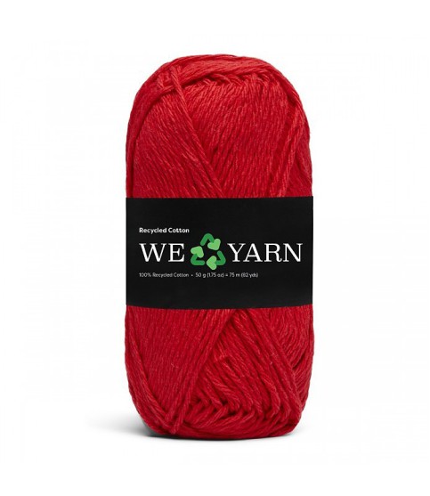 100% Recycled Cotton - 08 - Red