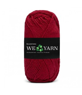 100% Recycled Cotton - 09 - Dark red