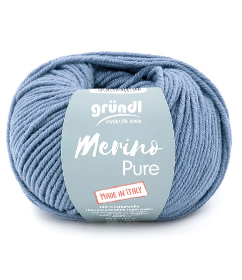 Merino Pure - 23 - Jeansblauw