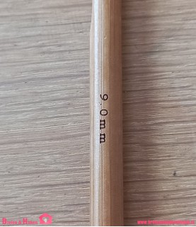 Bamboe Haaknaald - 9,0mm
