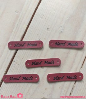 Labeltje - Hand Made - Bordeaux