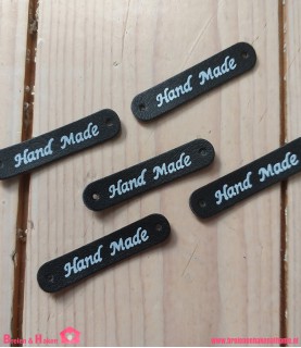 Labeltje - Hand Made - Zwart